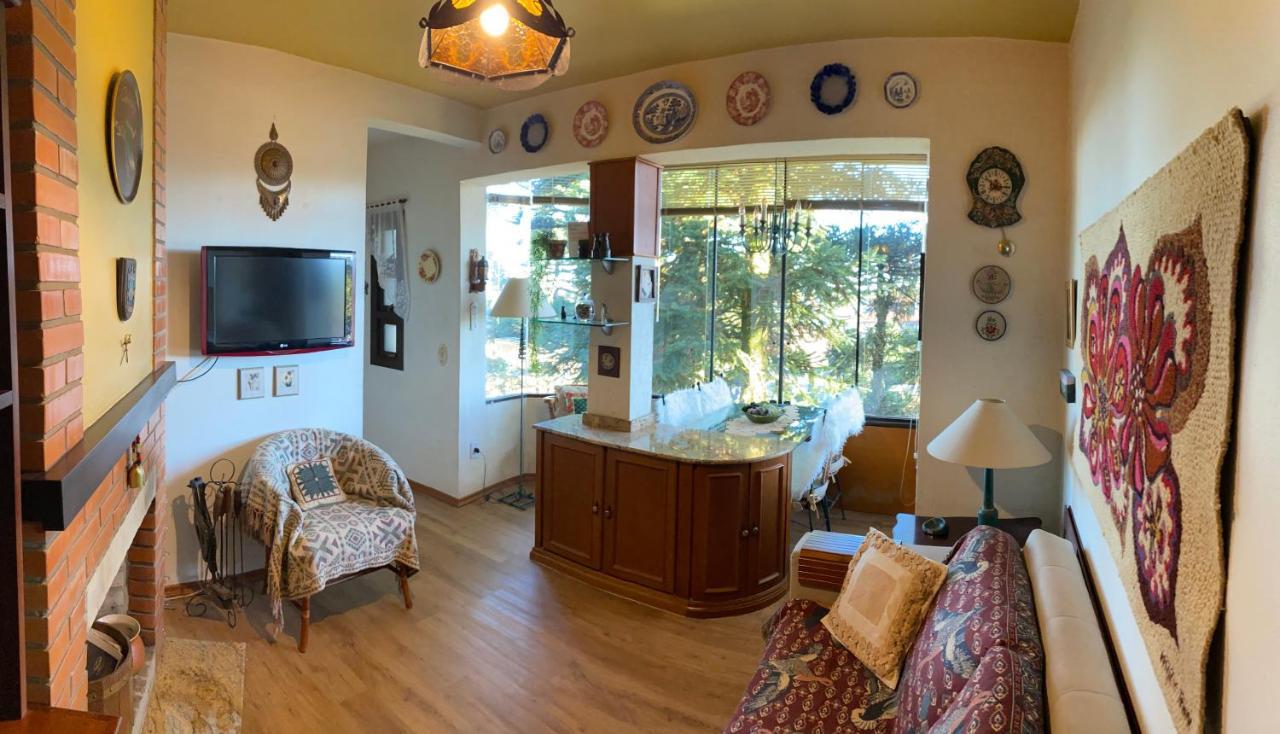 Vista Inspiradora Em Uma Localizacao Imbativel! Apartment Gramado Luaran gambar
